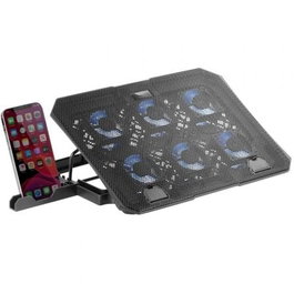 Mars Gaming MNBC23 Base de refrigeración con iluminación LED azul